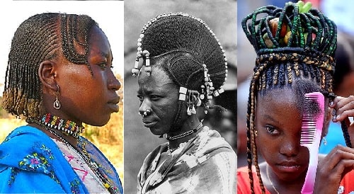 بافت مو قدیمی آفریقا