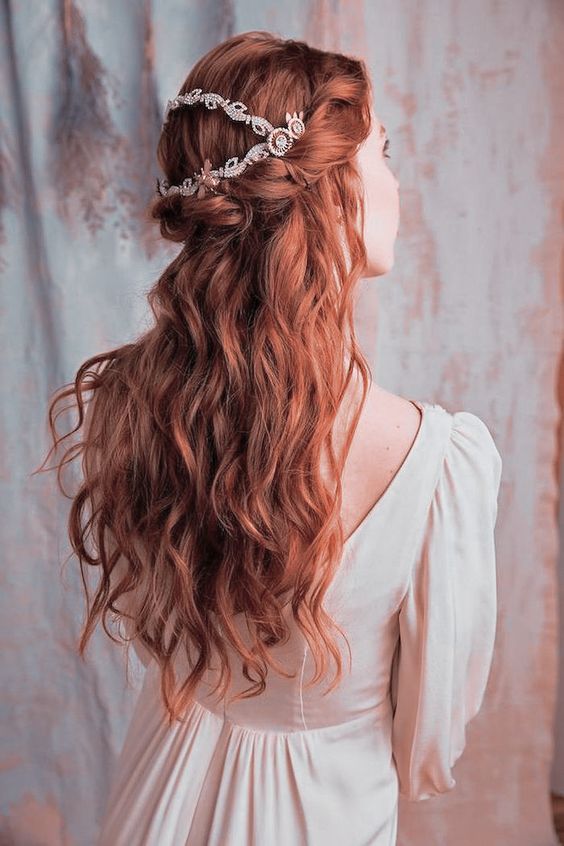 رنگ موی خاص برای عروس